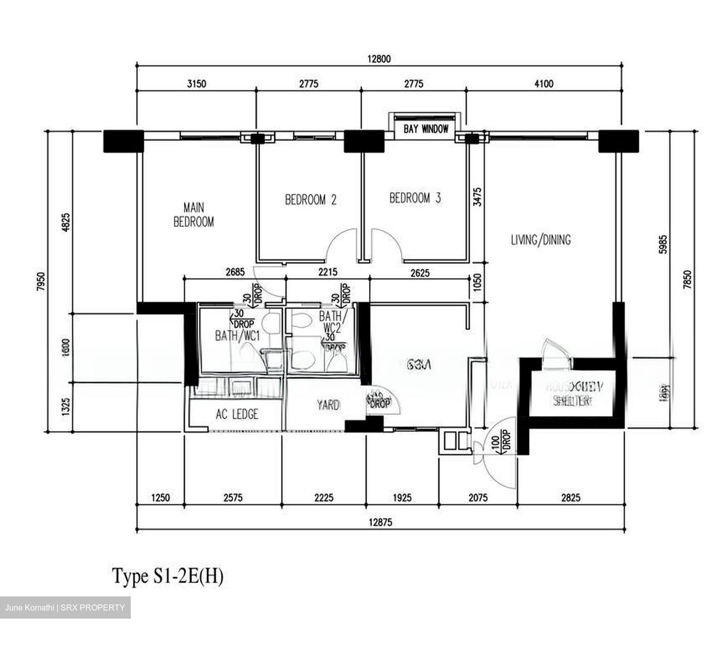 Blk 1 The Pinnacle@Duxton (Bukit Merah), HDB 4 Rooms #500616071